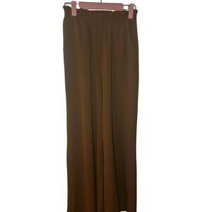 Altar'd State Wide-Leg Pull-On Pants in Brown